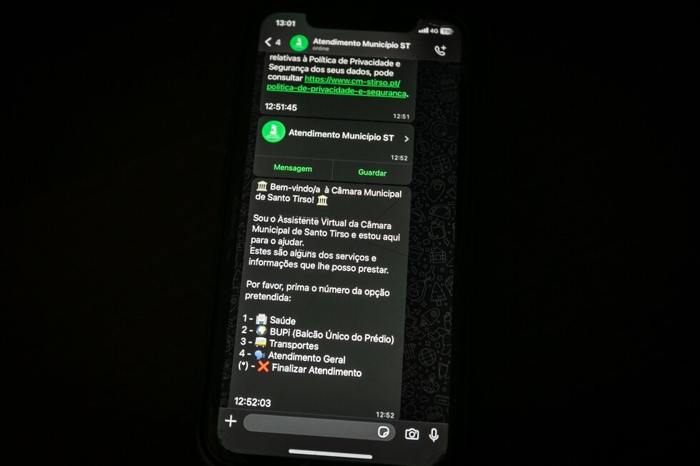 Câmara de Santo Tirso lança primeiro Canal de Atendimento por WhatsApp